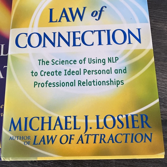 Law of Attraction and Law of Connection Hard Cover Books By Michael J. Losier - Picture 4 of 4